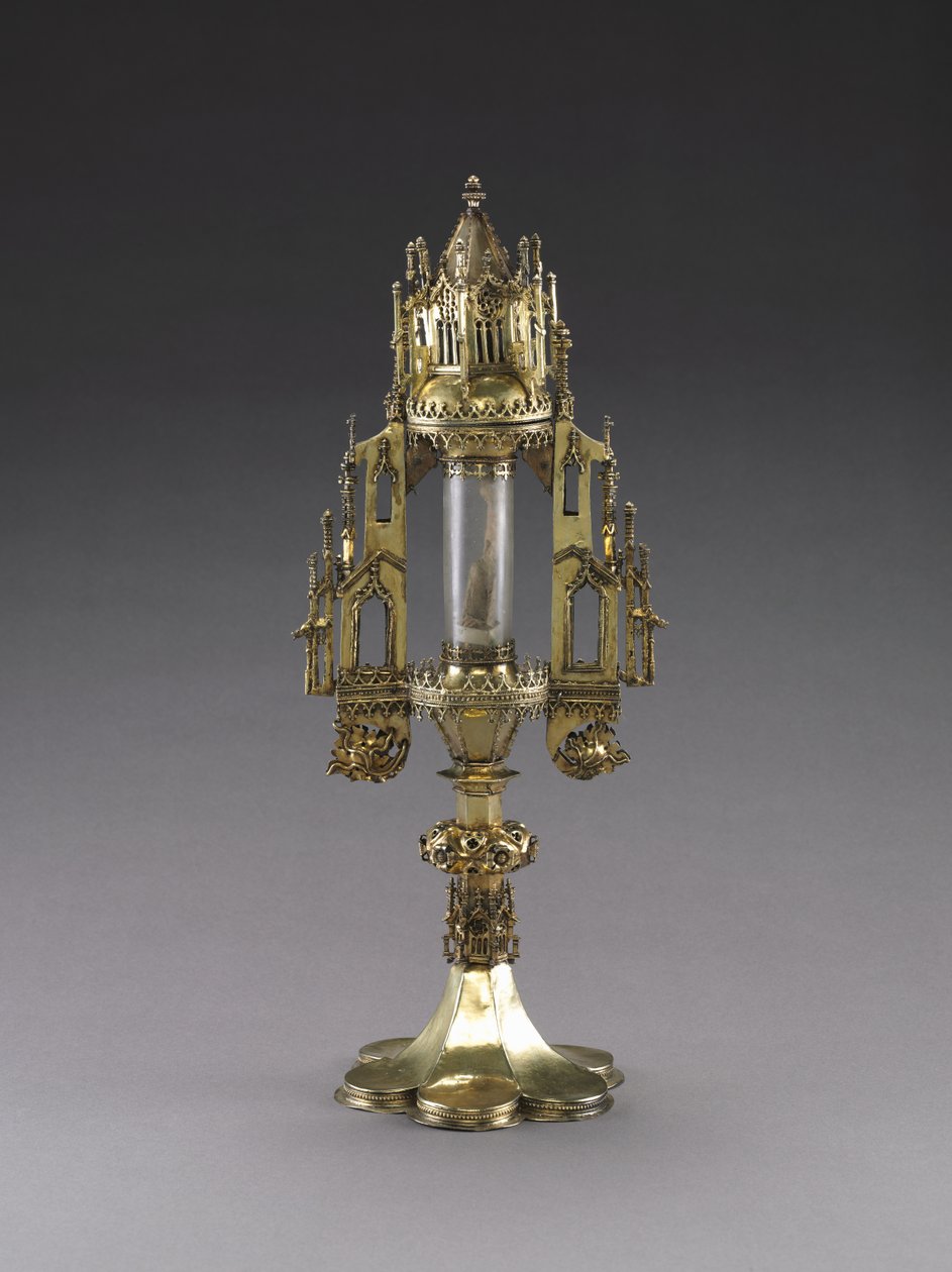 Monstrance s relikvií svatého Šebestiána, 1484 od German School
