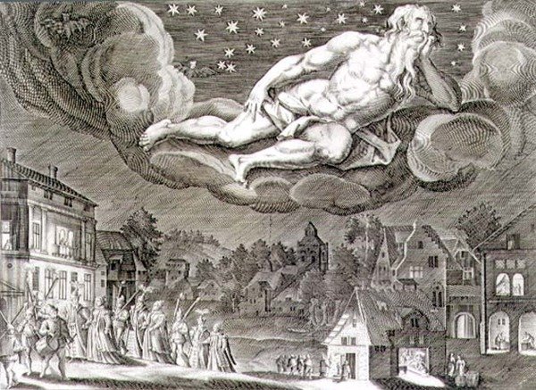 Night, ryl Paul Furst (c.1605-66) (rytina) od German School