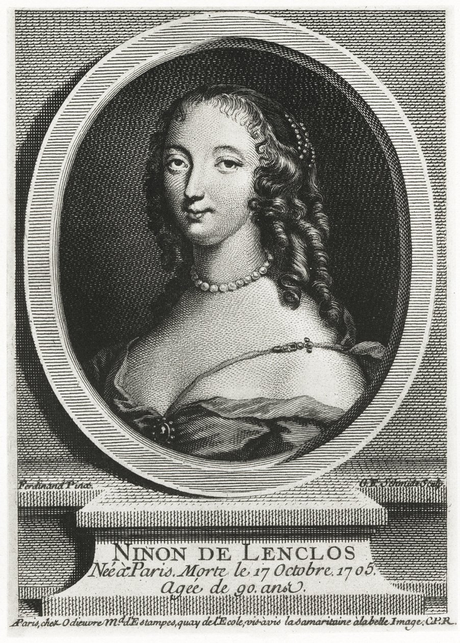 Ninon de Lenclos od German School