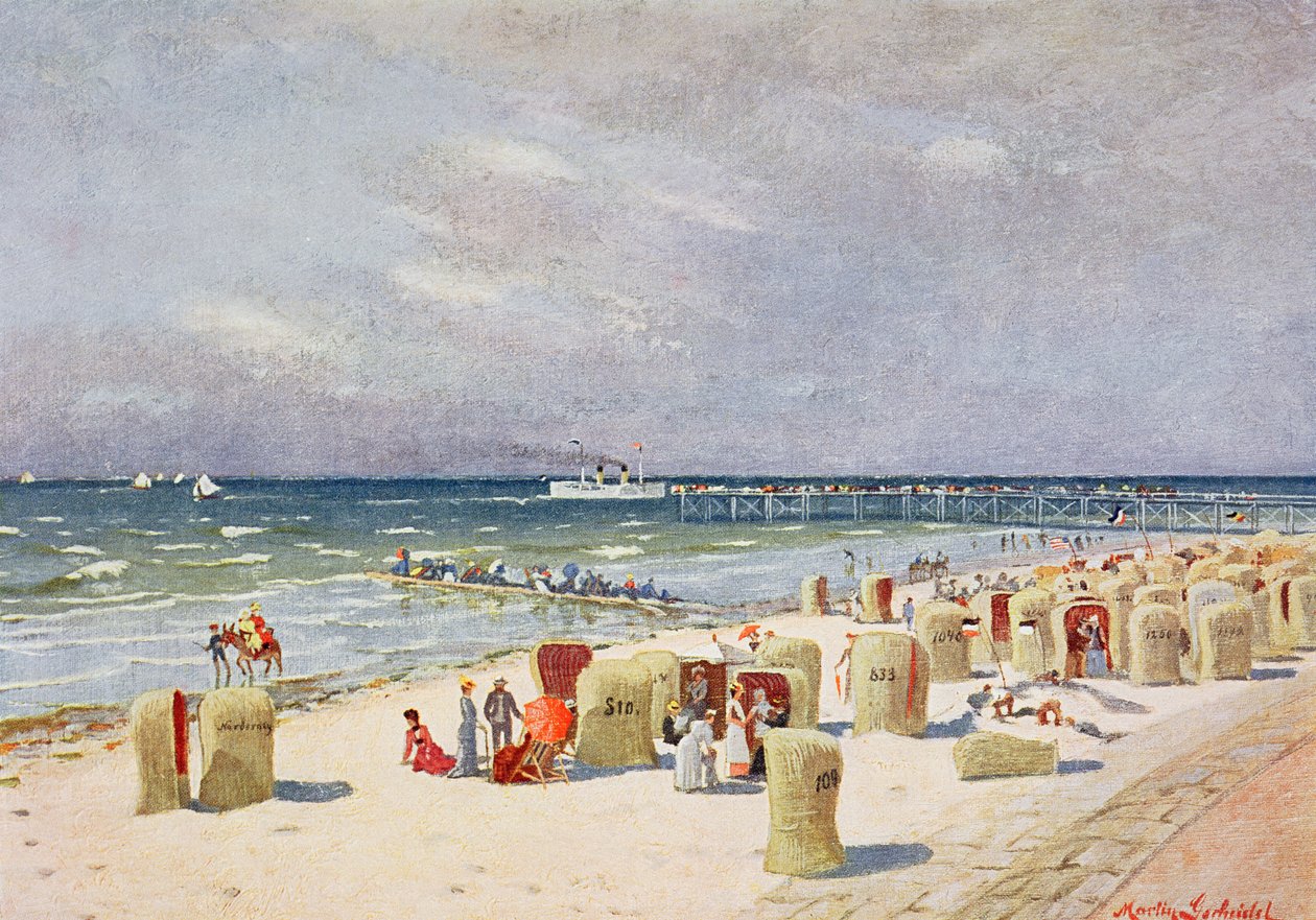 Na pláži na Norderney od German School