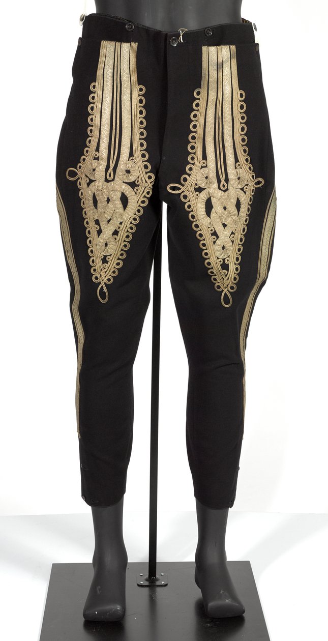 Pantaloons, HRH vévoda z Connaughtu, 3. zietenští husaři, německá armáda, před rokem 1914 (pantaloony) od German School