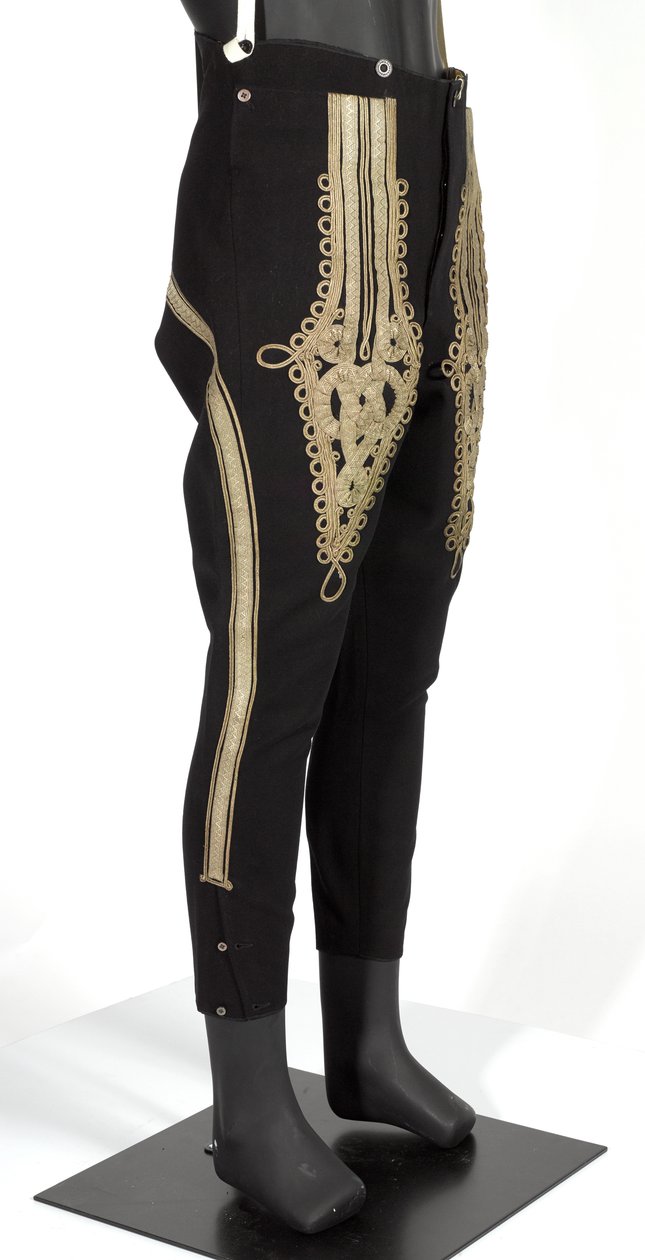 Pantaloons, HRH vévoda z Connaughtu, 3. zietenští husaři, německá armáda, před rokem 1914 (pantaloony) od German School