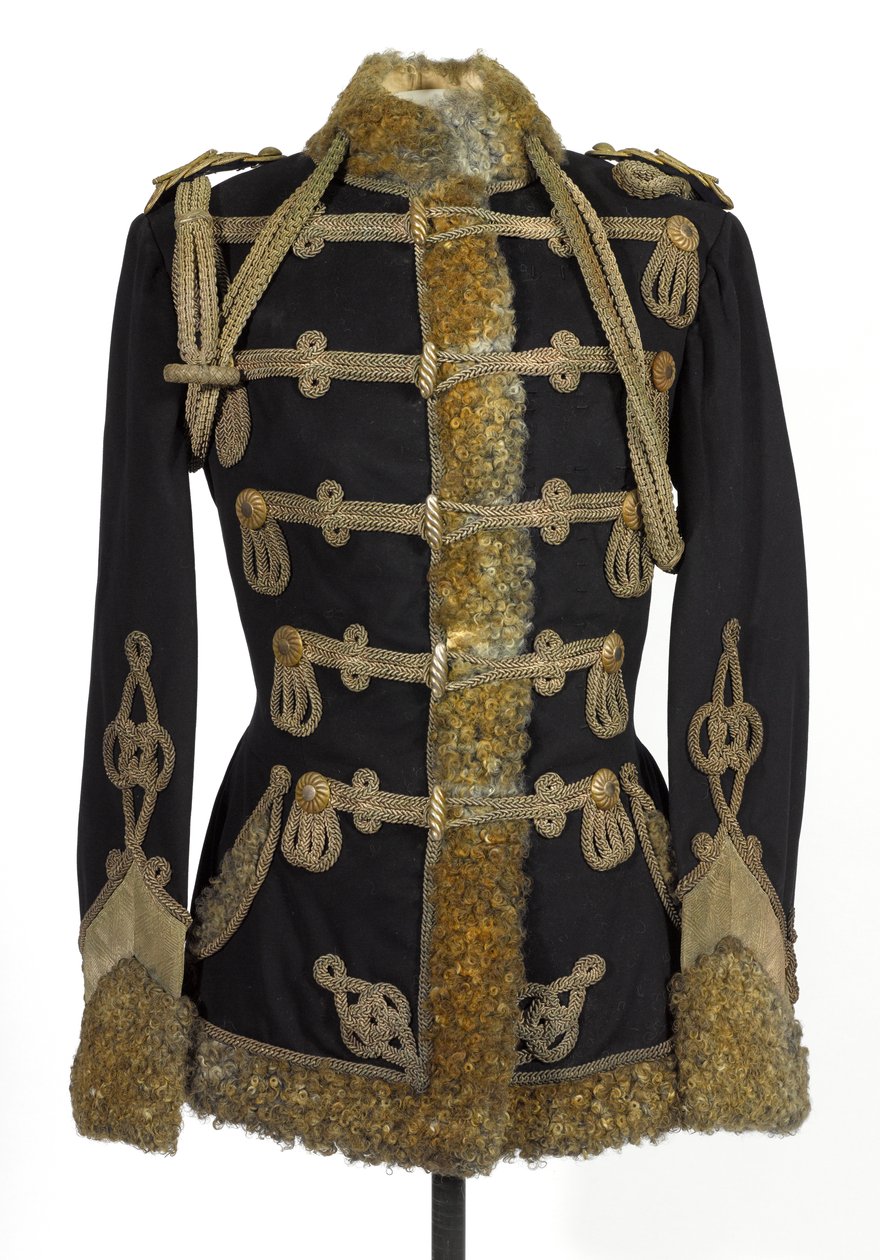 Pelisse, 3rd Zieten Hussars, HRH vévoda z Connaughtu, před rokem 1914 (pelisse) od German School