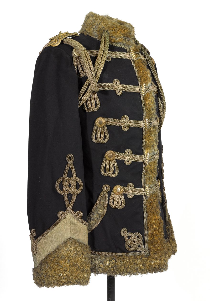 Pelisse, 3rd Zieten Hussars, HRH vévoda z Connaughtu, před rokem 1914 (pelisse) od German School