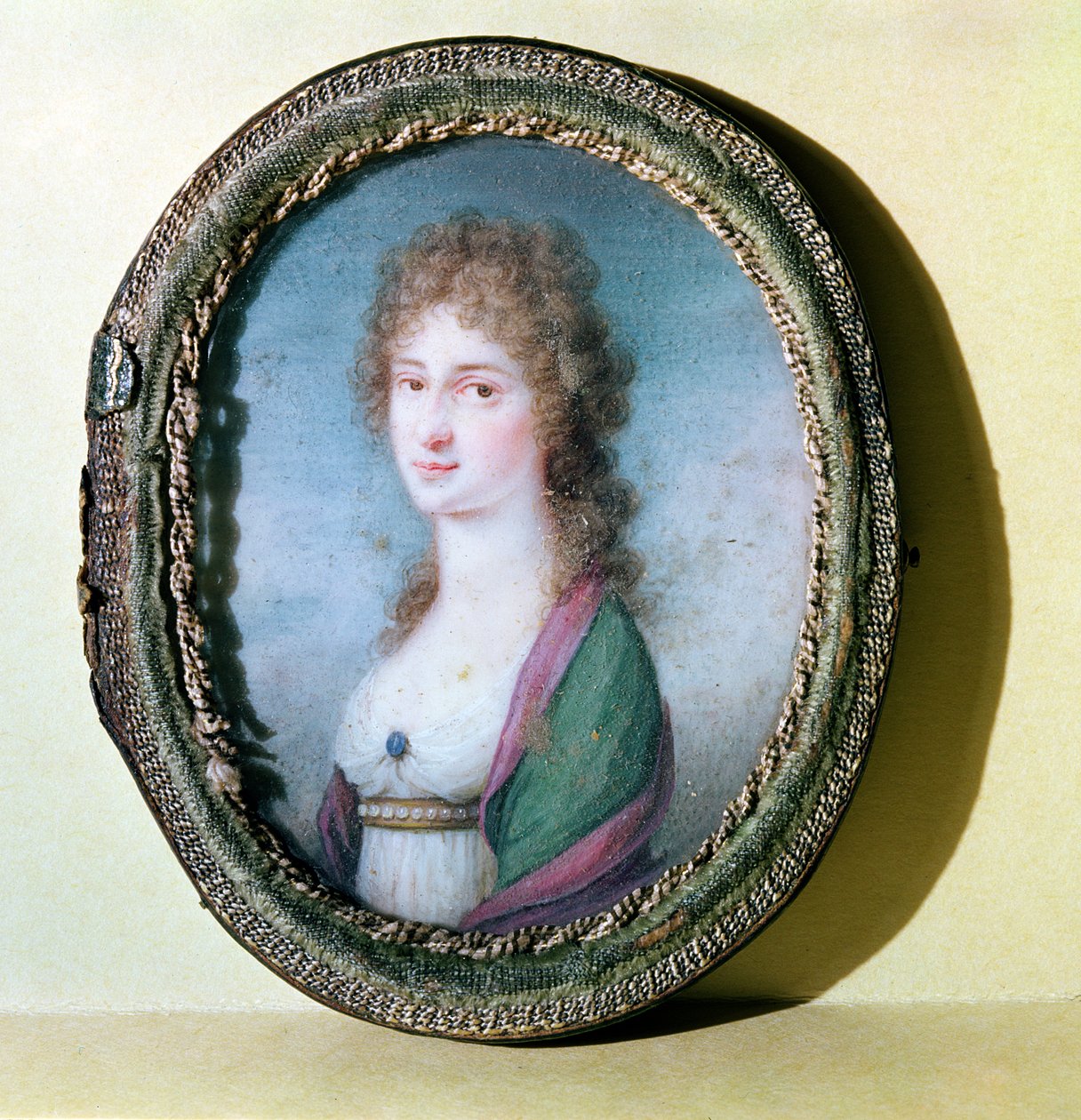 Portrétní miniatura hraběnky Marie Erdodyové (1779-1837) (wc na slonovině) od German School