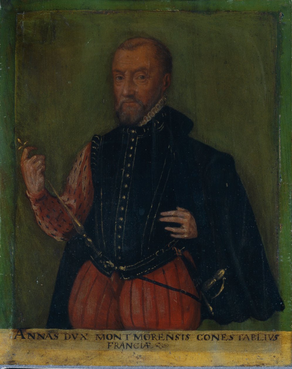 Portrét Annina vévody z Montmorency, konstábla Francie od German School