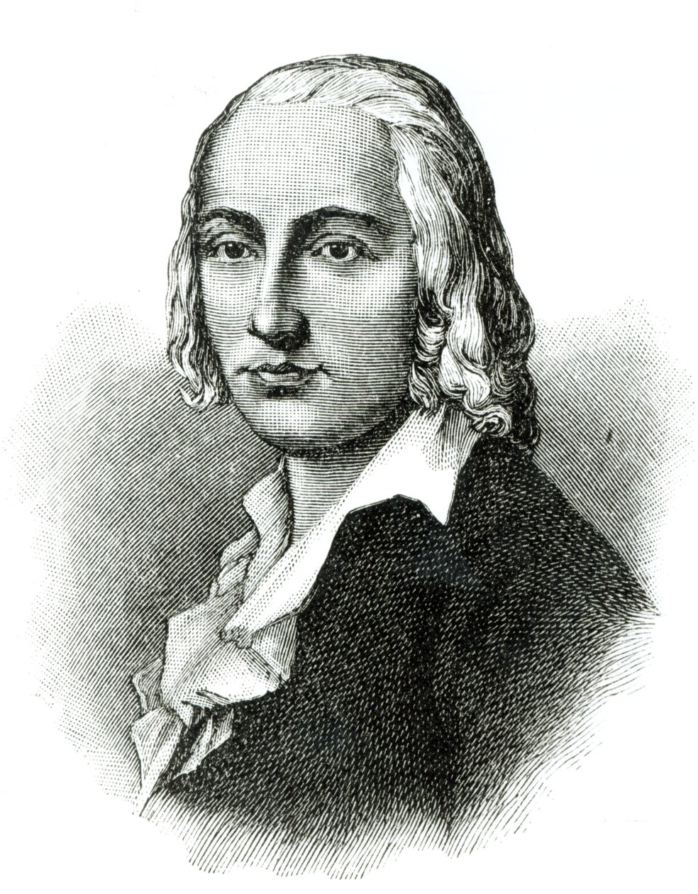 Portrét Friedricha Hoelderlina od German School