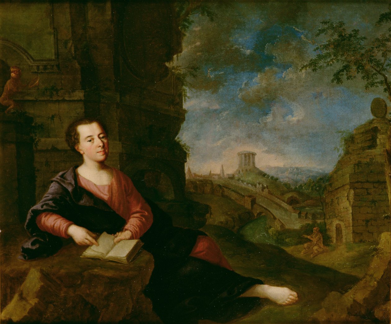 Portrét Johanna Joachima Winckelmanna (1717-68) od German School