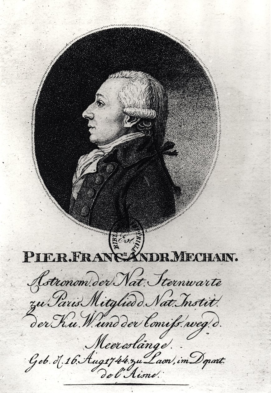 Portrét Pierra Mechaina (1744-1804) od German School