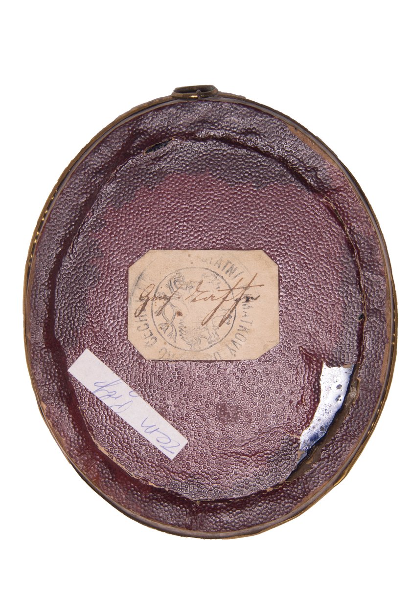 Portrét manžela, konec 18. století (vosk) od German School