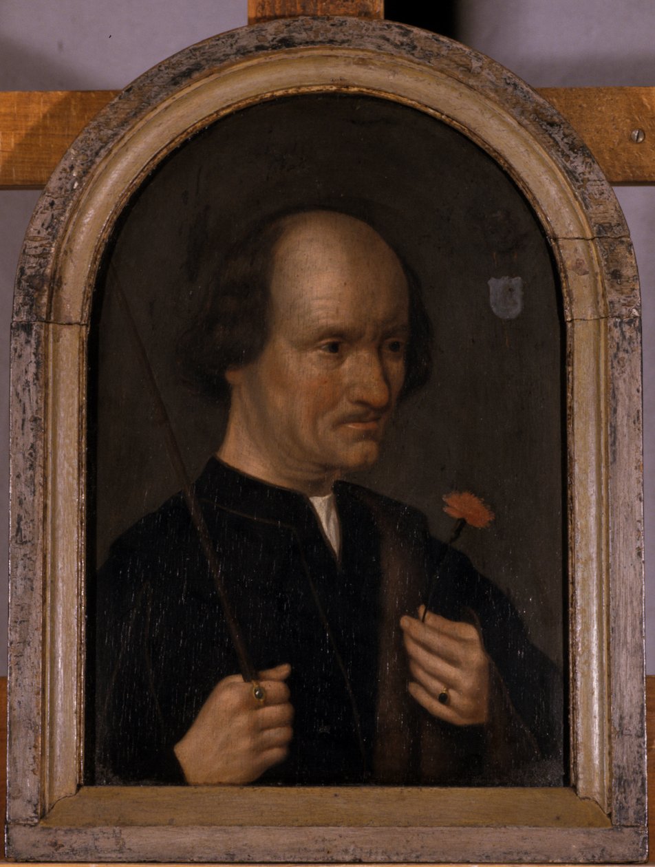 Portrét starého bezvousého muže, 1501-1600 od German School
