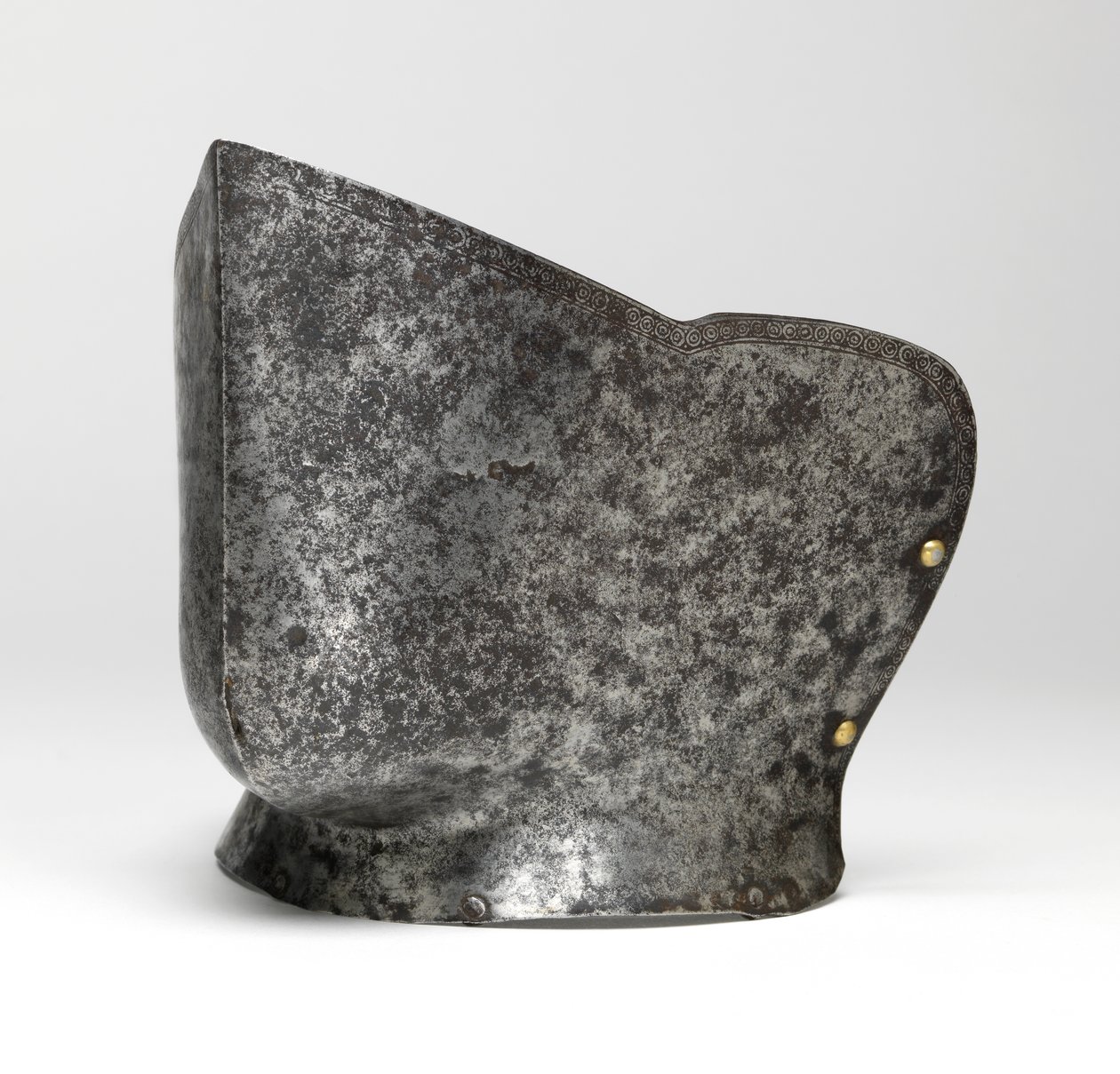 Výztužný bevor, pro použití v turnaji, s leptaným zdobením, 1550-1510 od German School