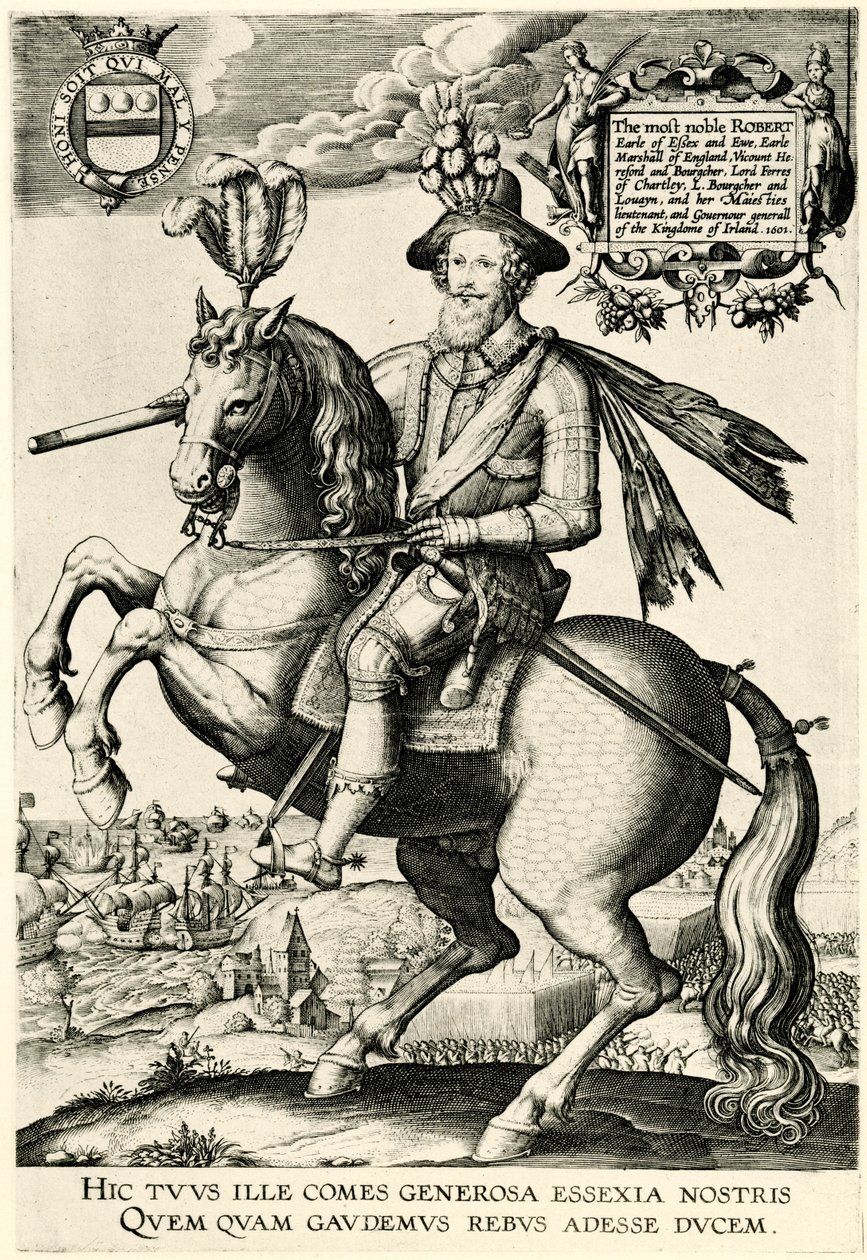 Robert Devereux hrabě z Essexu od German School