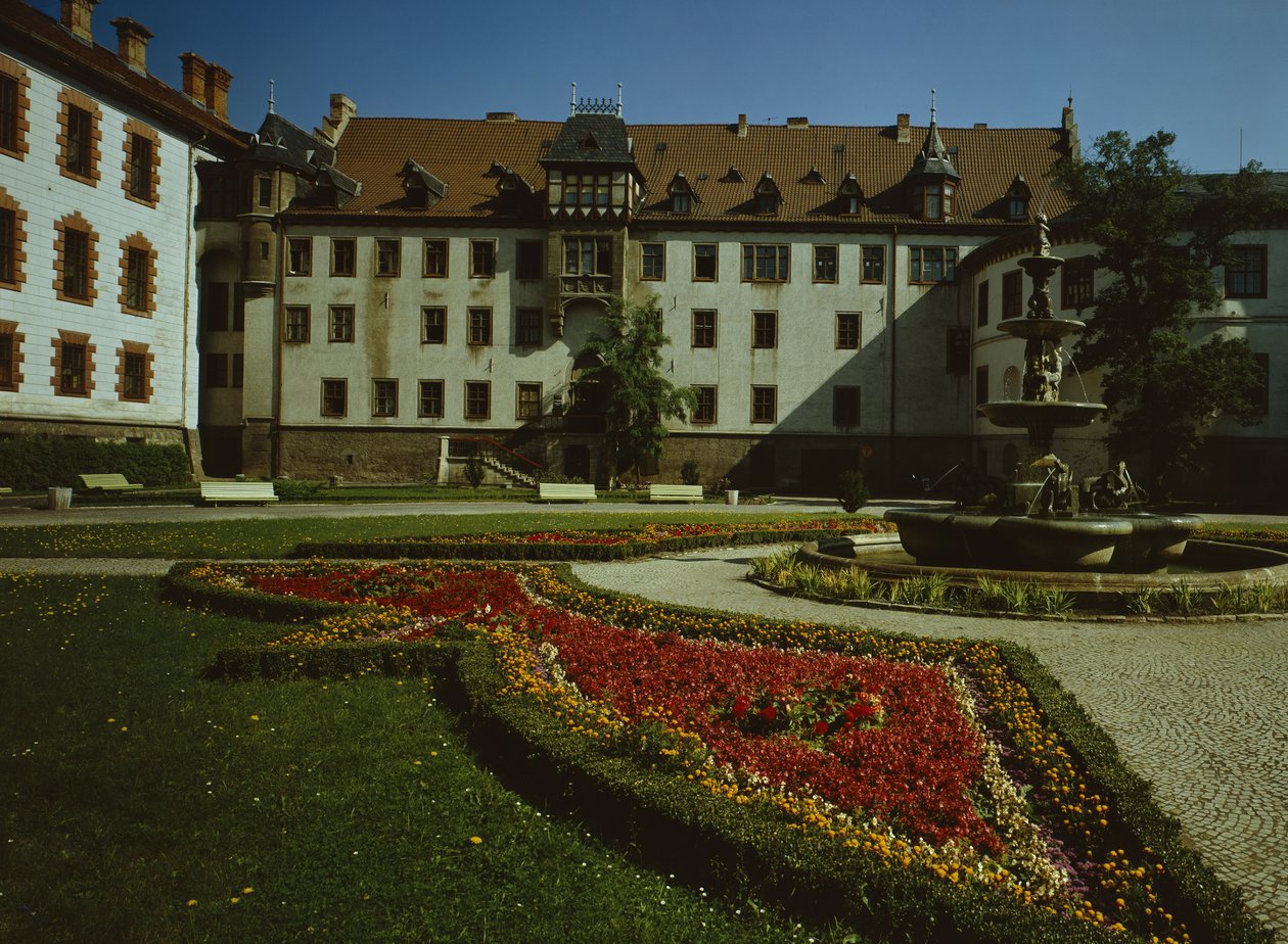 Zámek Elisabethenburg v Meiningen, postavený v roce 1682 od German School