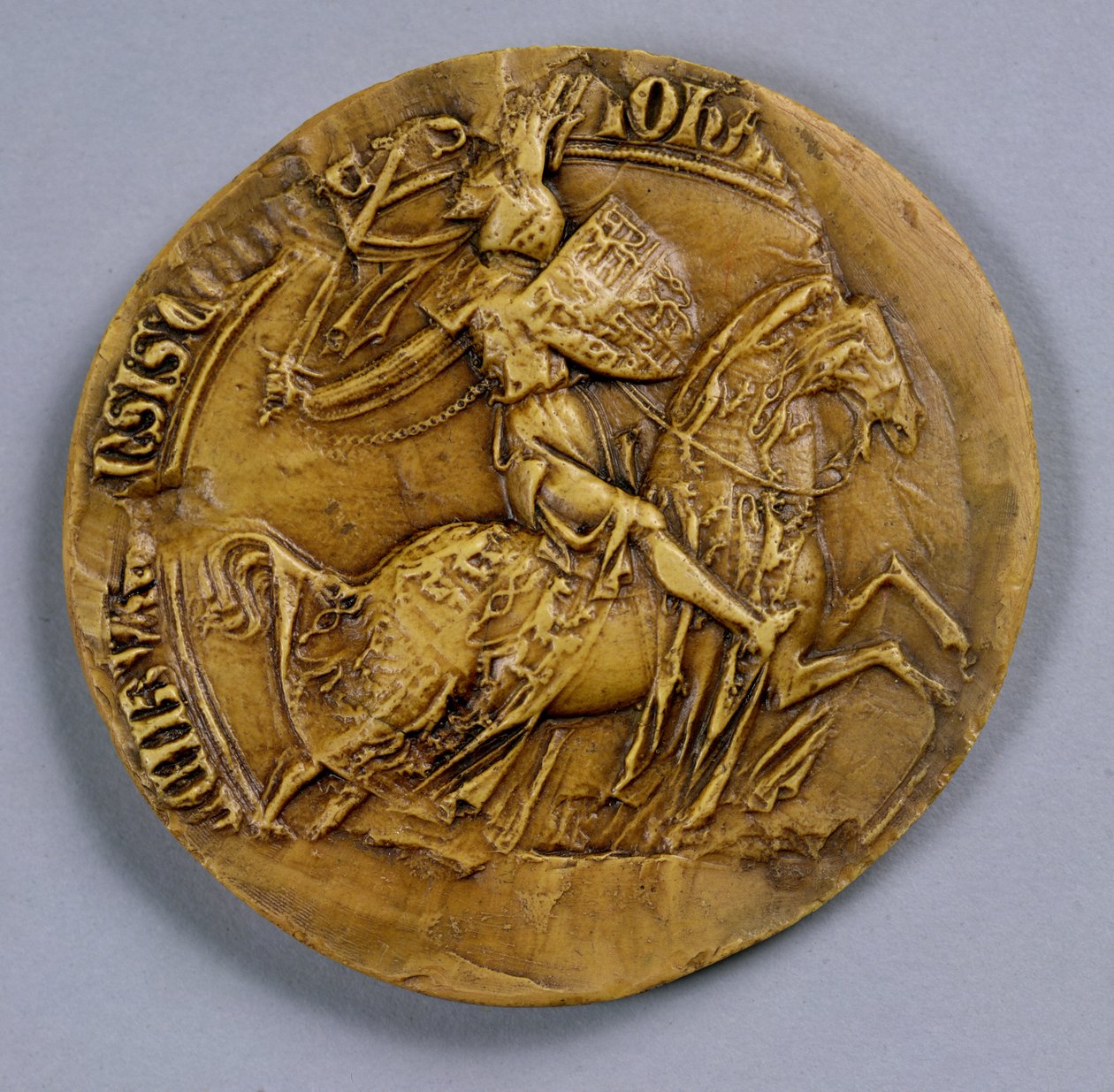 Pečeť Jana I. (1296-1346) Lucemburského, krále českého od German School