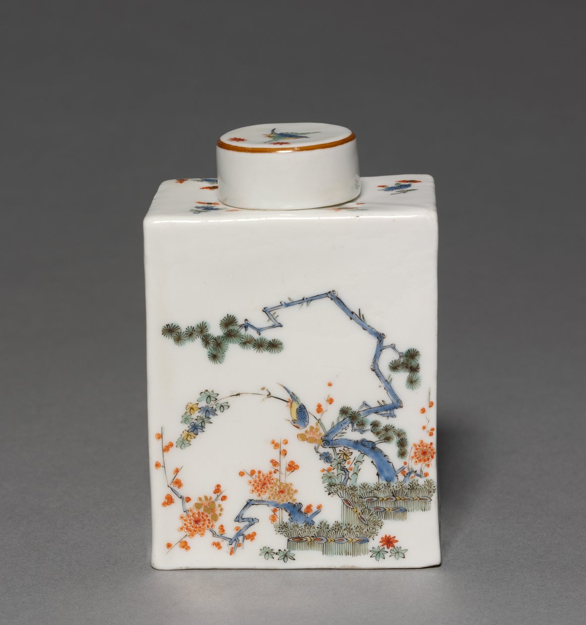 Tea Caddy, výrobce Meissen Porcelain Factory, Německo, kolem 1735 od German School