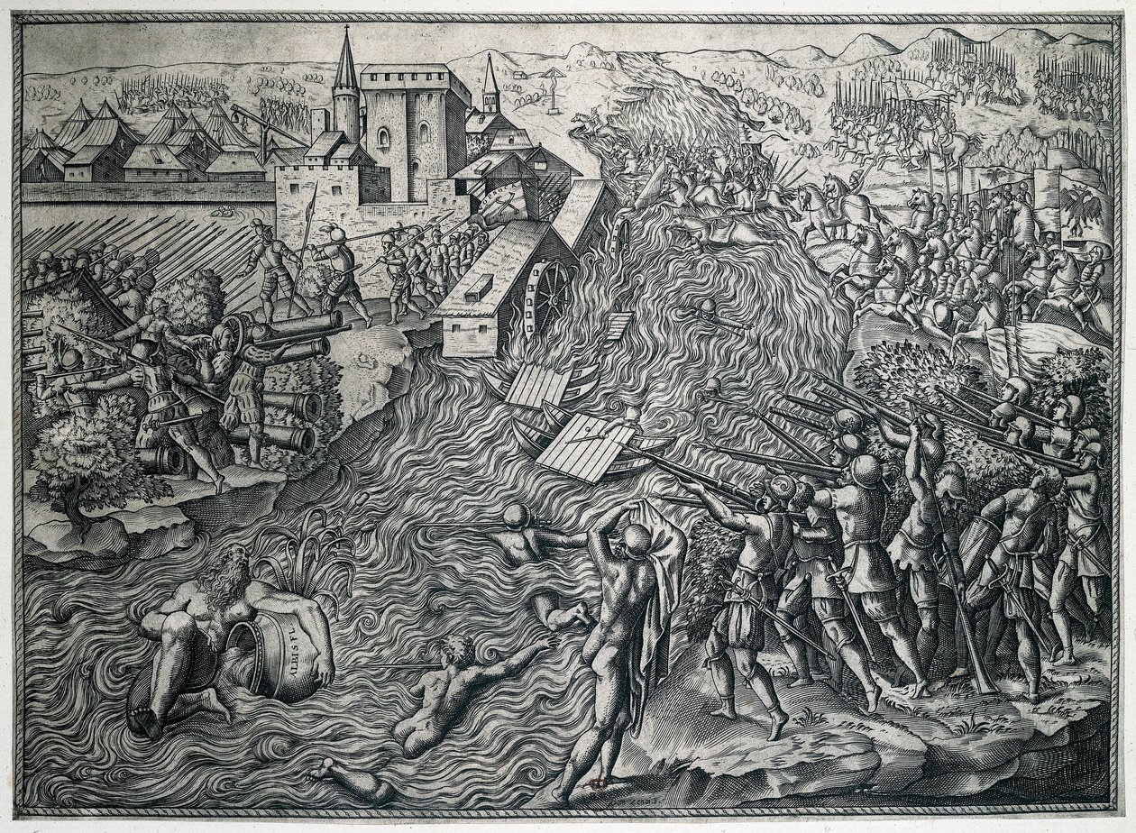 Bitva u Mühlbergu, 25. dubna 1547 od German School