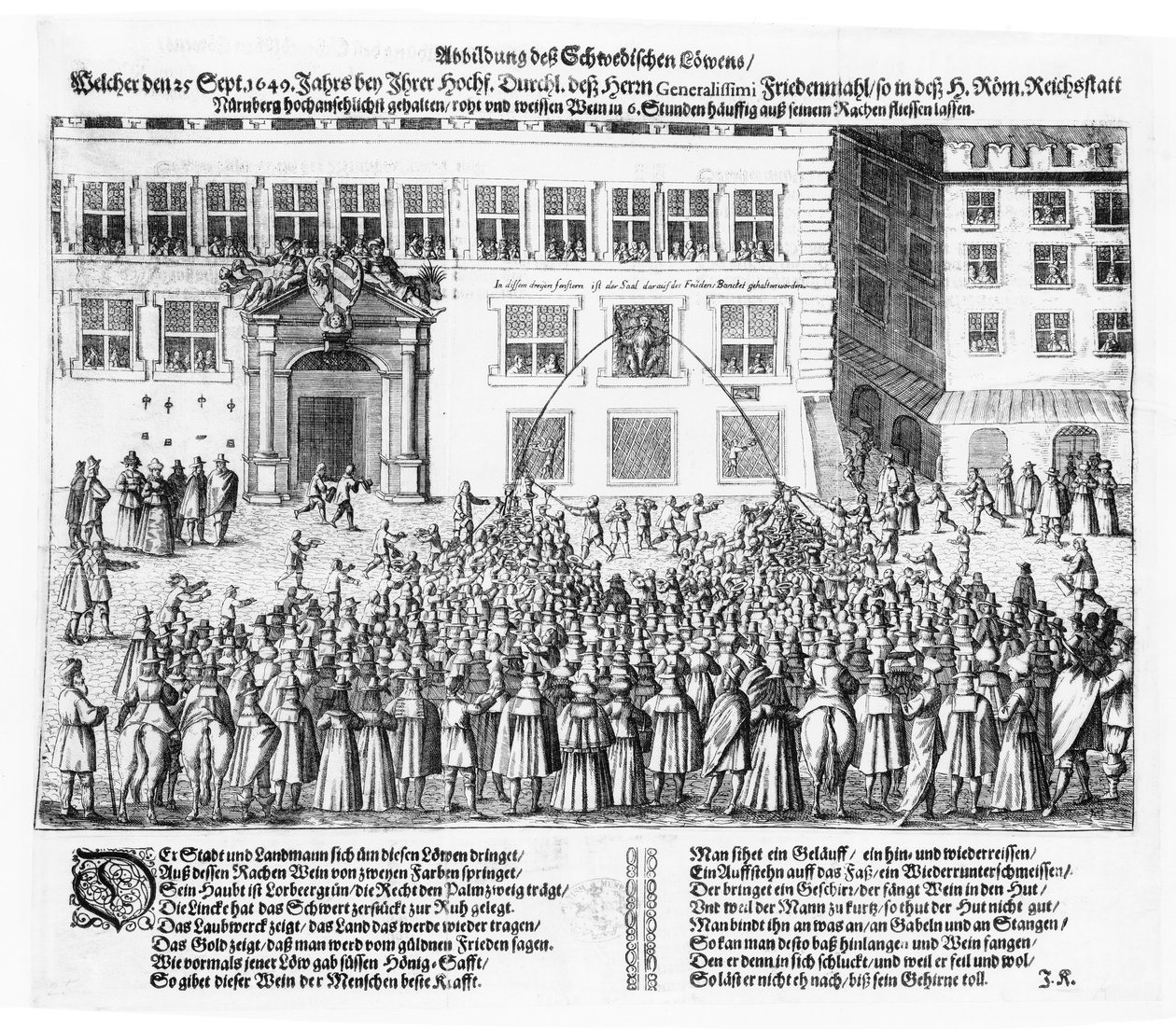 Norimberský mír, 25. září 1649 od German School