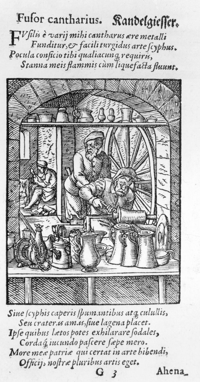 The Tankard Maker, který vydal Hartman Schopper od German School