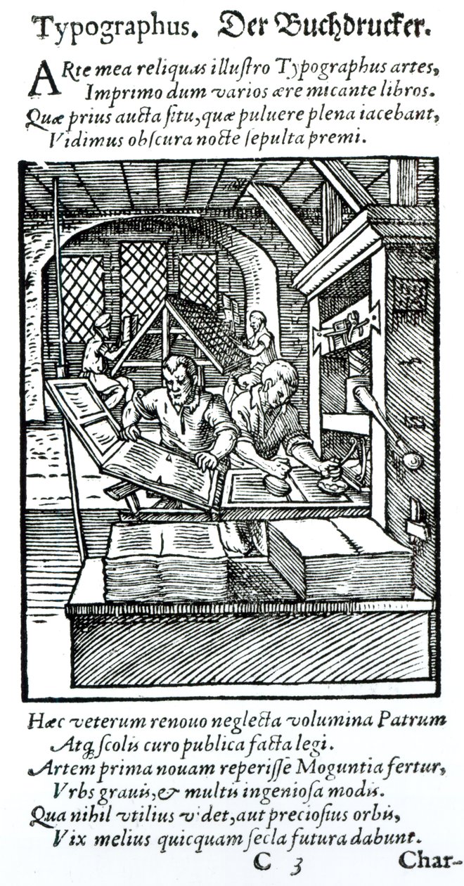 The Typographer, vydané nakladatelstvím Hartman Schopper od German School