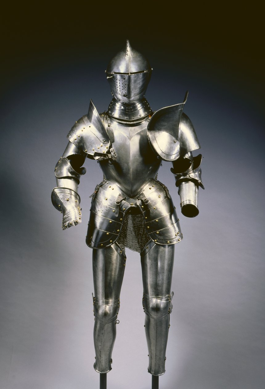 Naklápěcí oblek, cca 1560-80 od German School