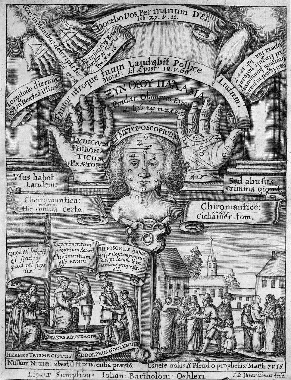 Titulní strana Chiromantic Games od German School