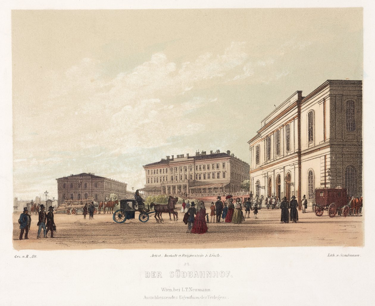 Vídeňské jižní nádraží od German School