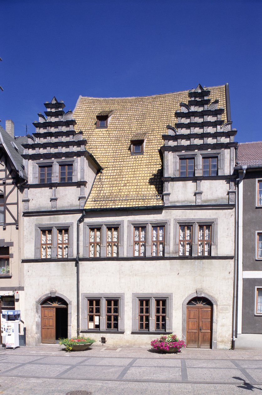 Pohled na dům Heinricha Schutze od German School