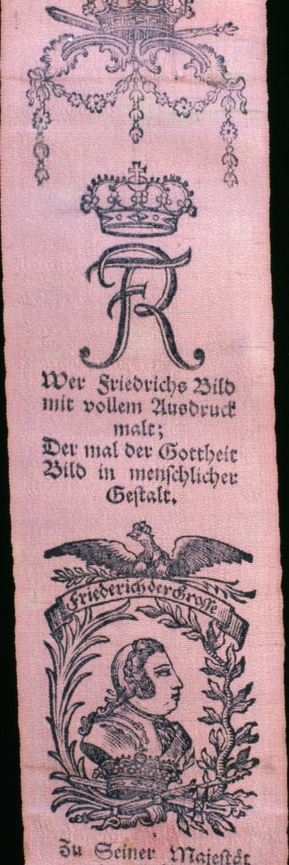 Vivat bandy Fridricha II (textil) od German School