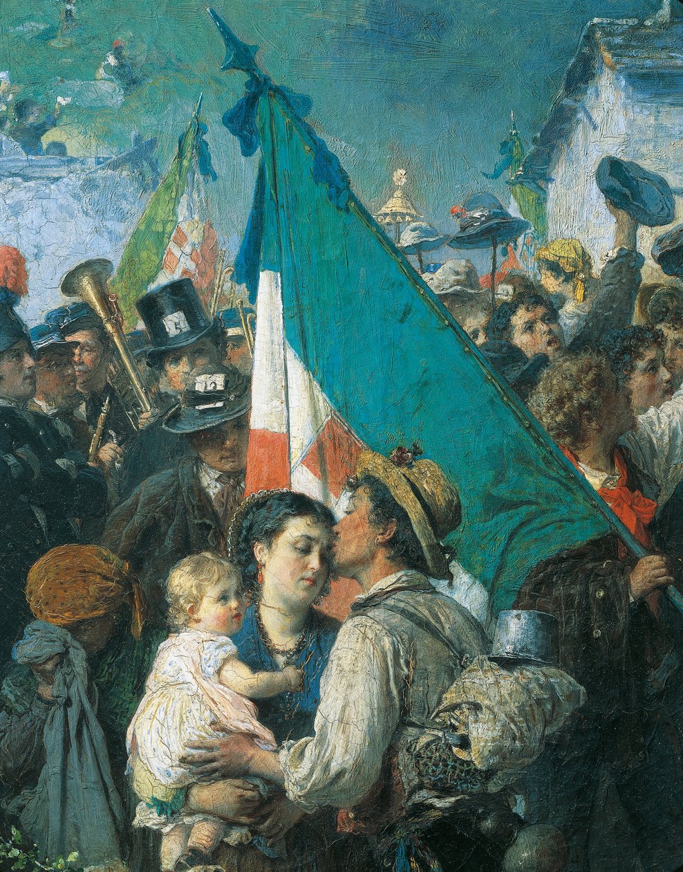 Odchod branců z roku 1866, Gerolamo Induno od Gerolamo Induno