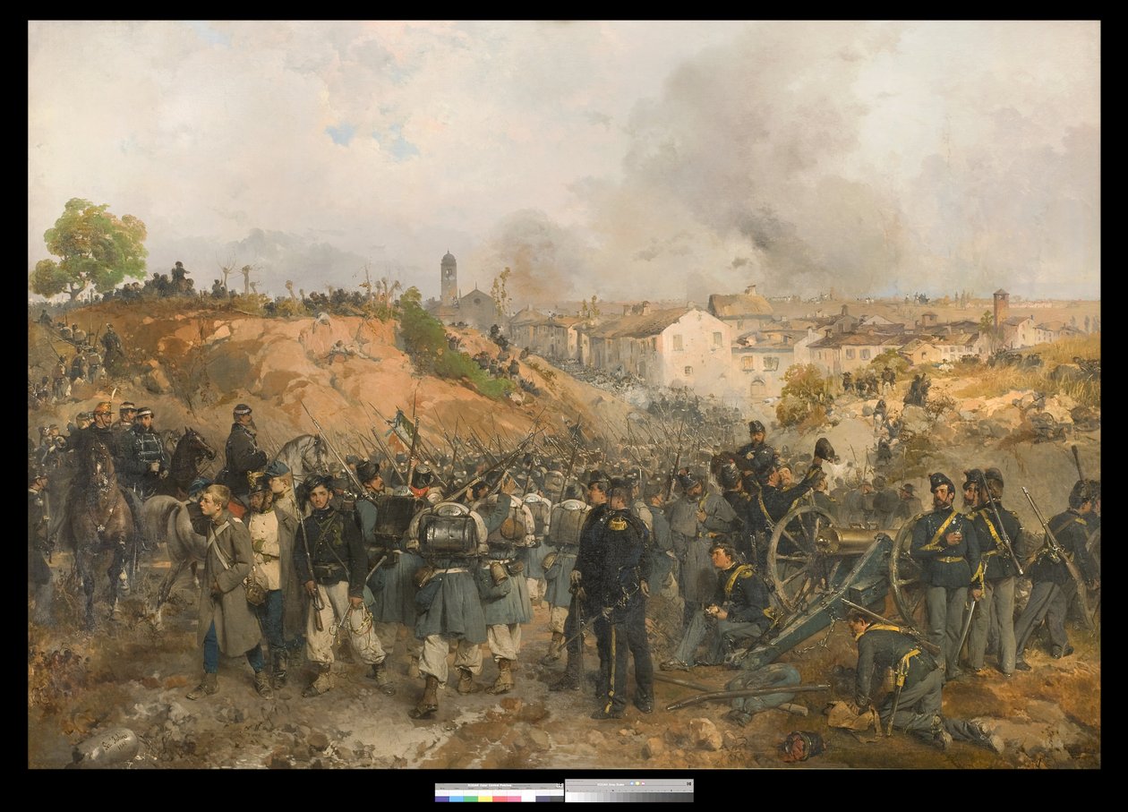 Pád Palestra, 30. května 1859 od Gerolamo Induno