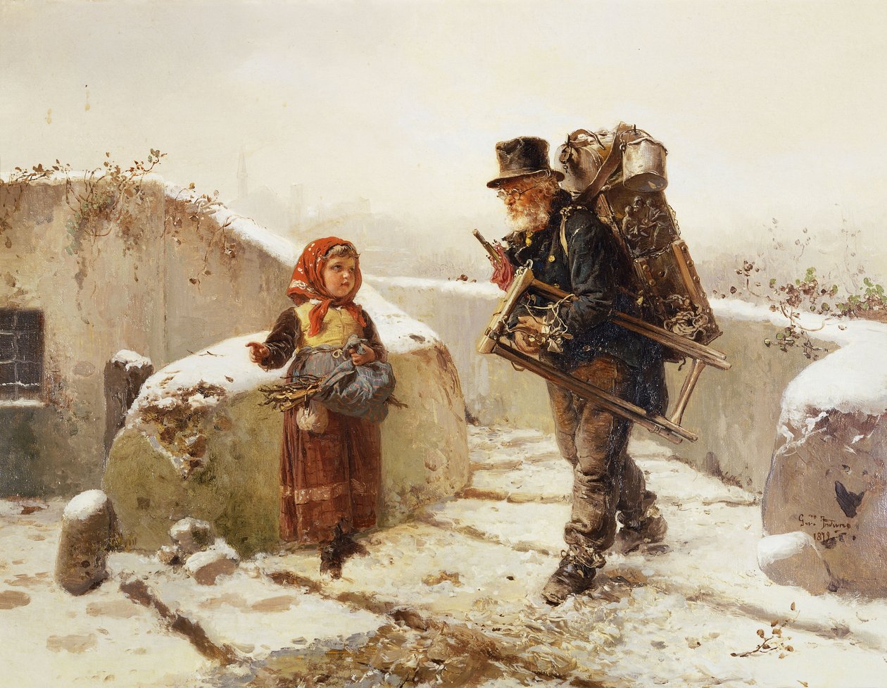 Pedlar od Gerolamo Induno