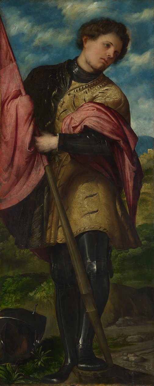 Saint Alexander, asi 1524 od Gerolamo Romanino