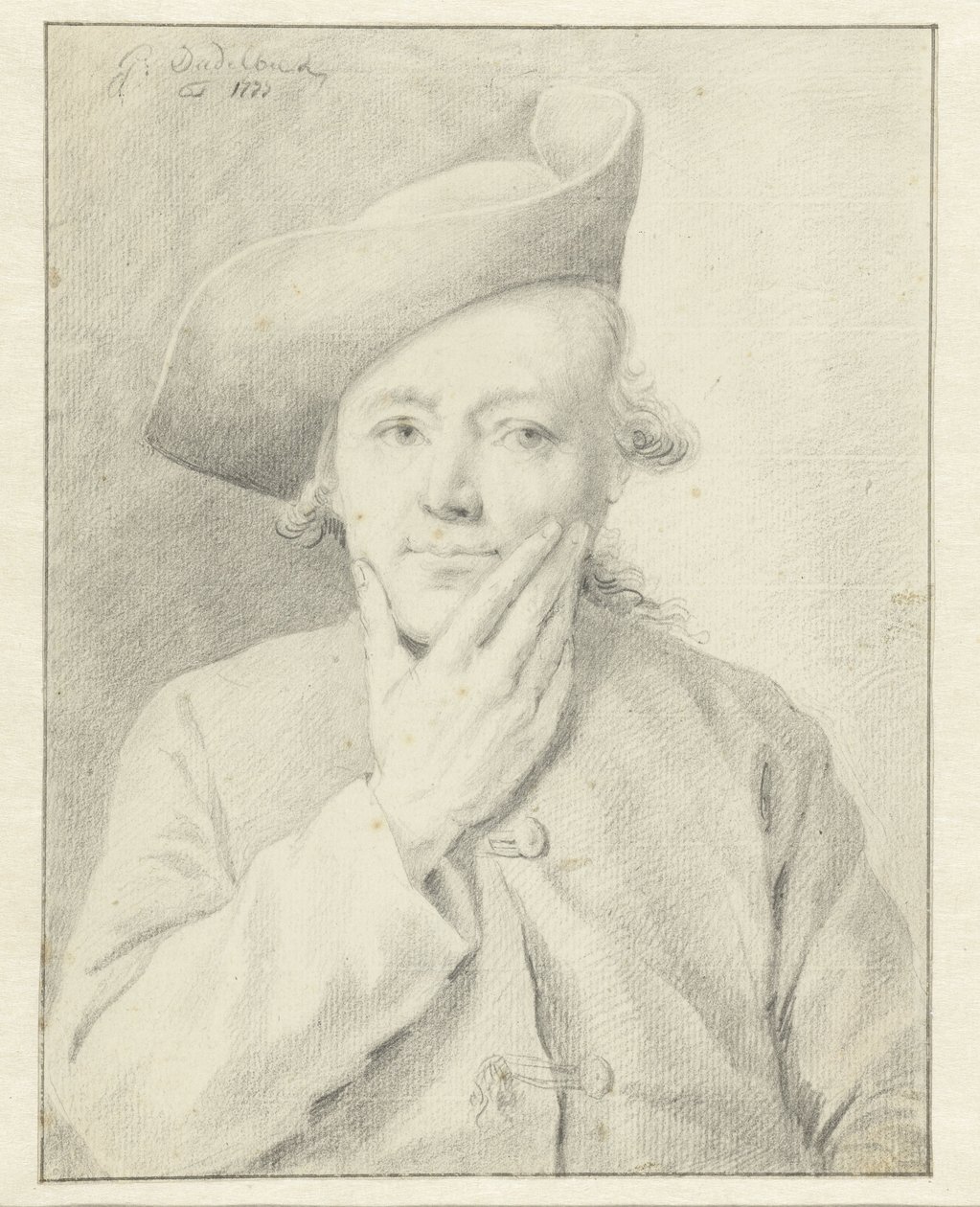 Mužské poprsí od Gerrit Dadelbeek