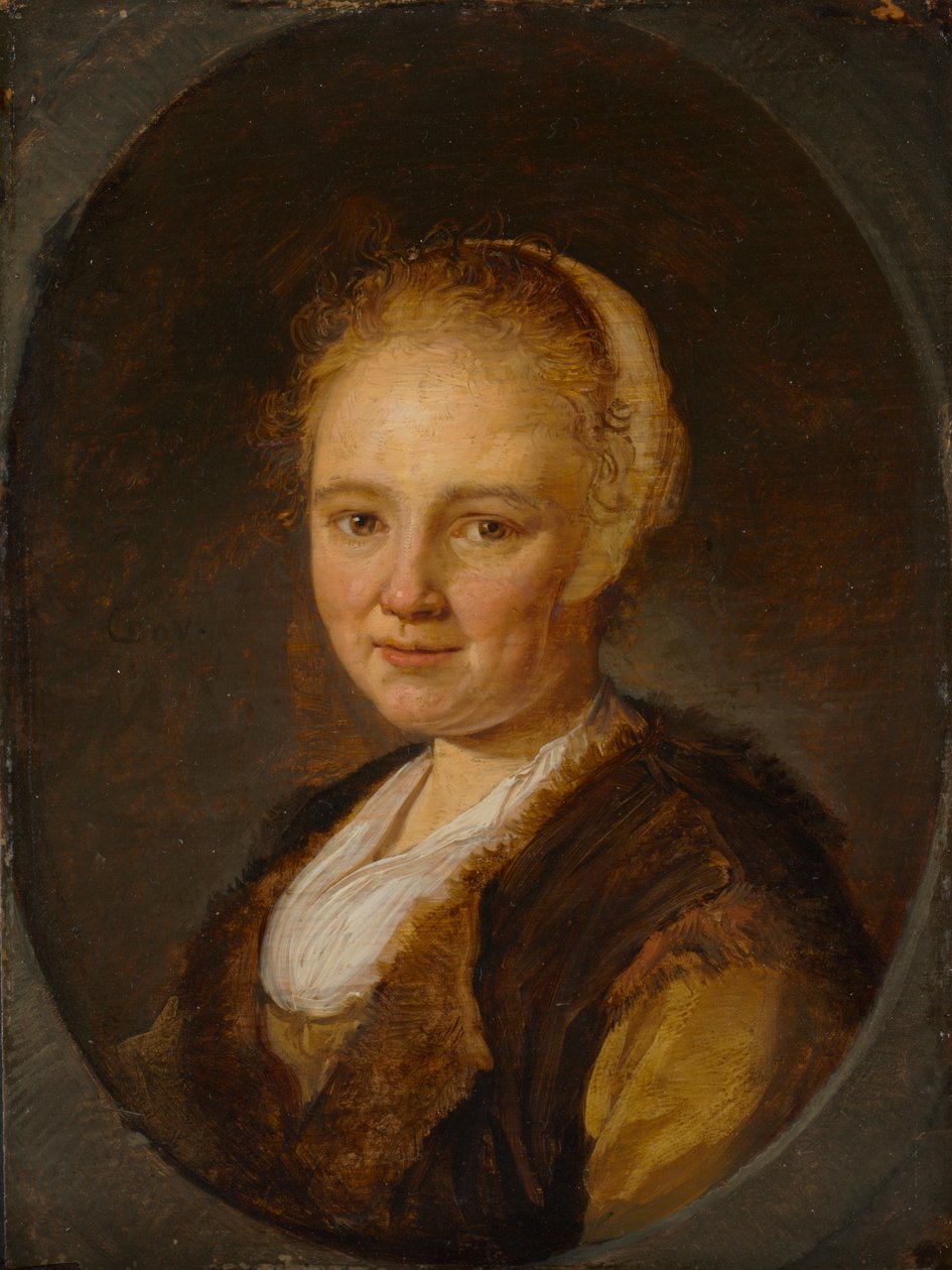 Mladá žena od Gerrit Dou