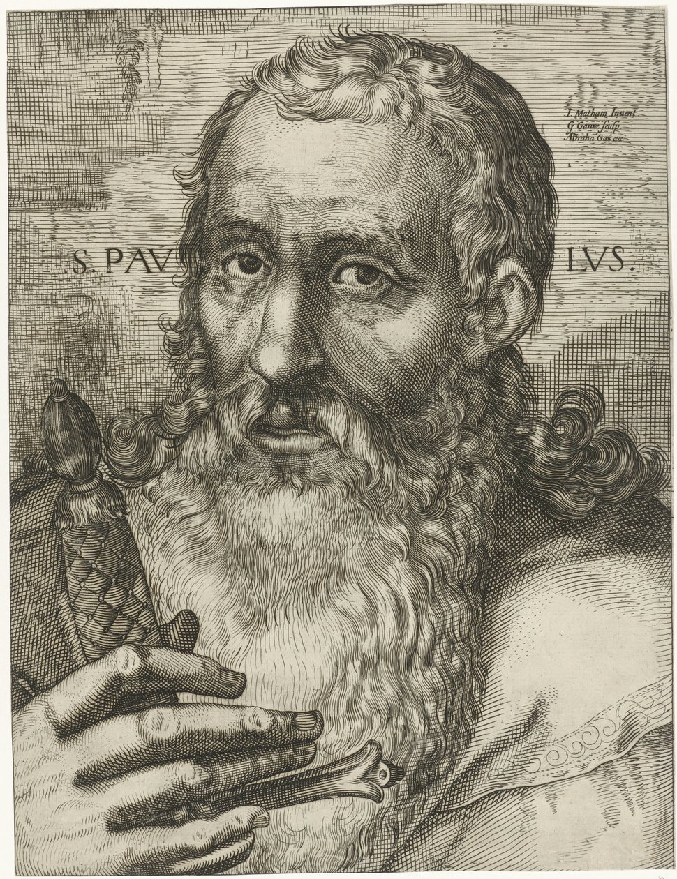 apoštol Paulus S. Pavlvs (titul na objektu) od Gerrit Gauw