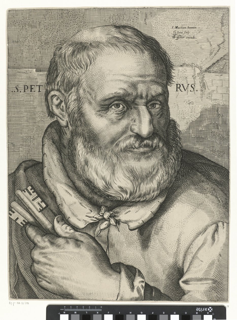 apoštol Petr Svatý Petr od Gerrit Gauw