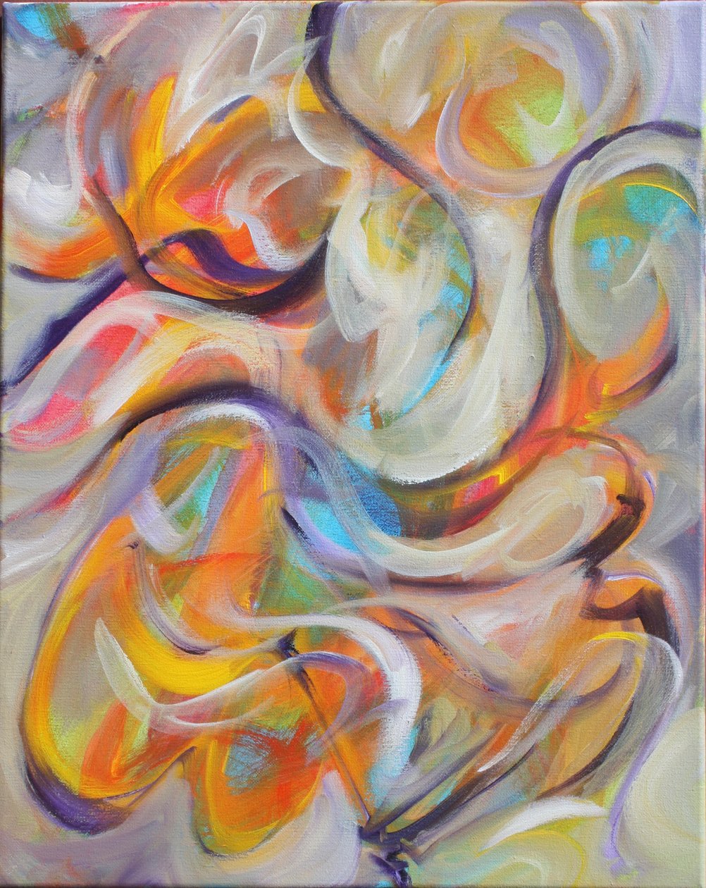 5449, 2023 (akryl na plátně) od Gerrit Greve