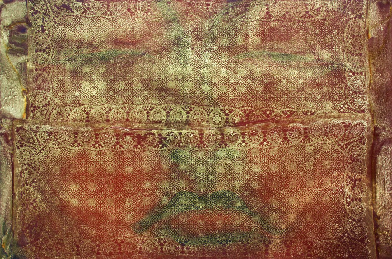 Cesta 299, Buddhův rubáš, 2010 (akryl na plátně) od Gerrit Greve