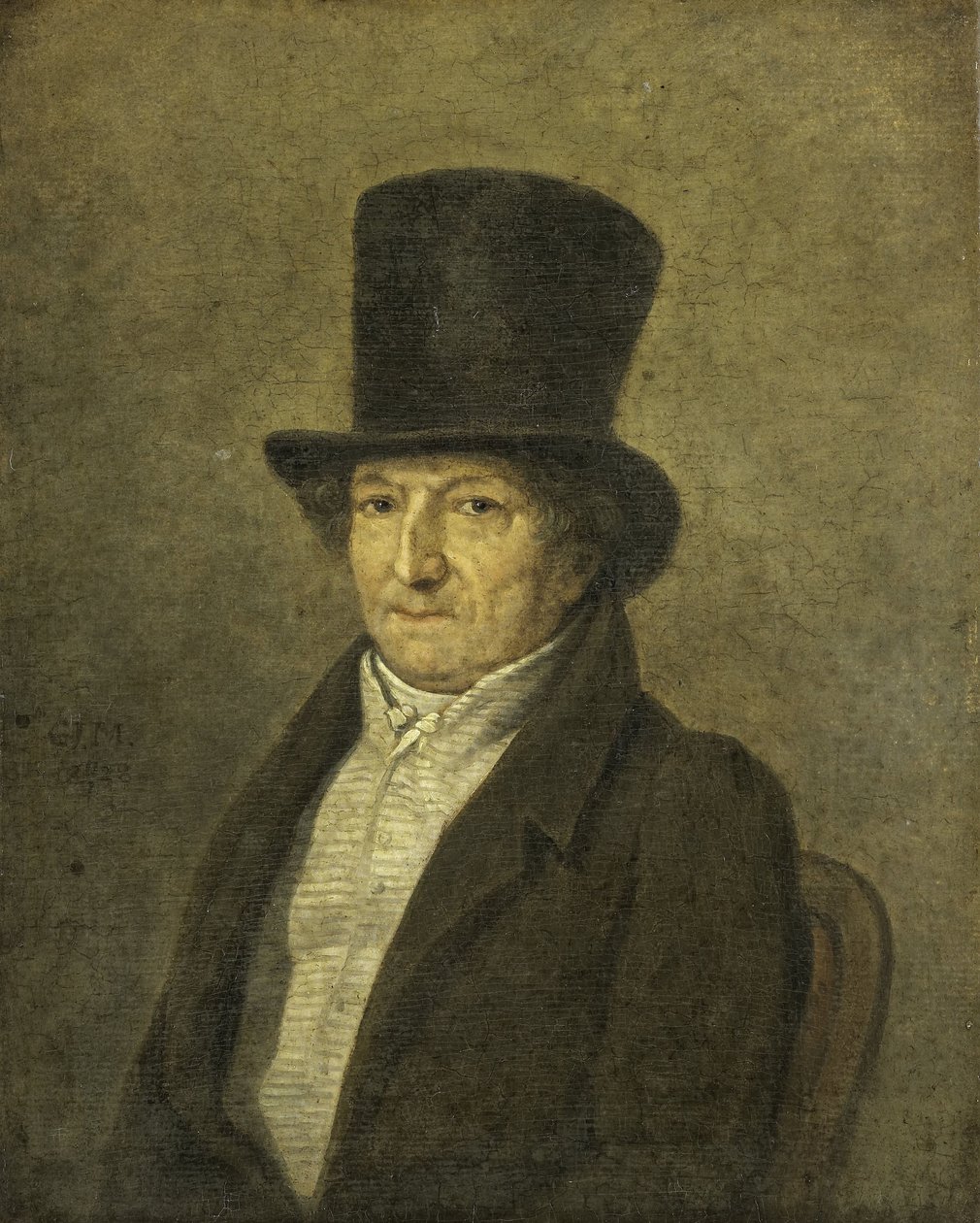 Portrét Jean Bernard, sběratel umění a malíř v Amsterdamu od Gerrit Jan Michaëlis
