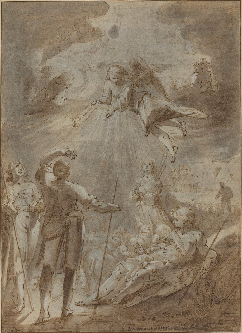 Zvěstování pastýřům od Gerrit Pietersz Sweelinck