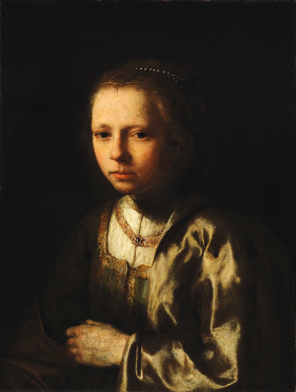 Mladá dívka od Gerrit Willemsz Horst