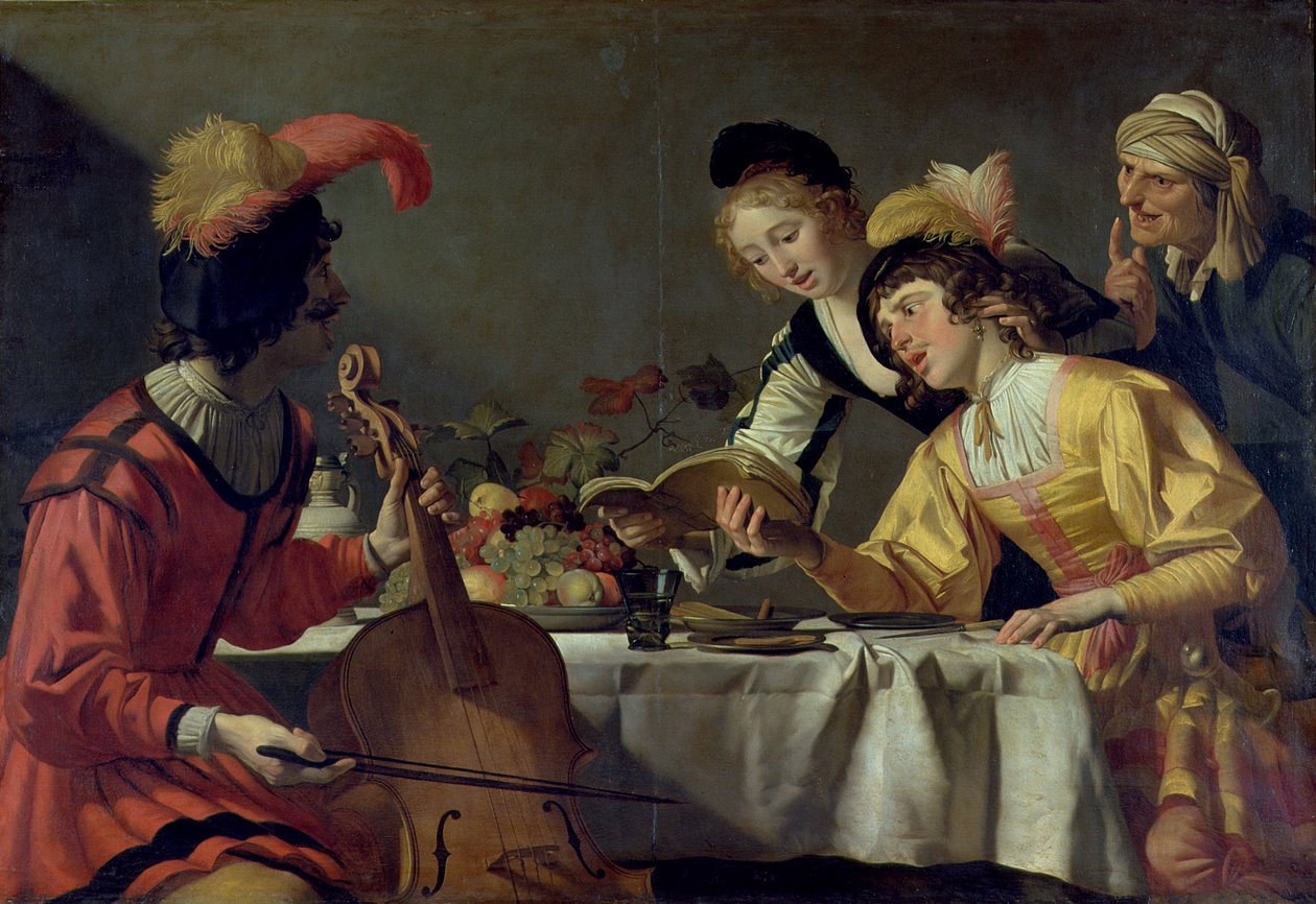 Koncert od Gerrit van Honthorst