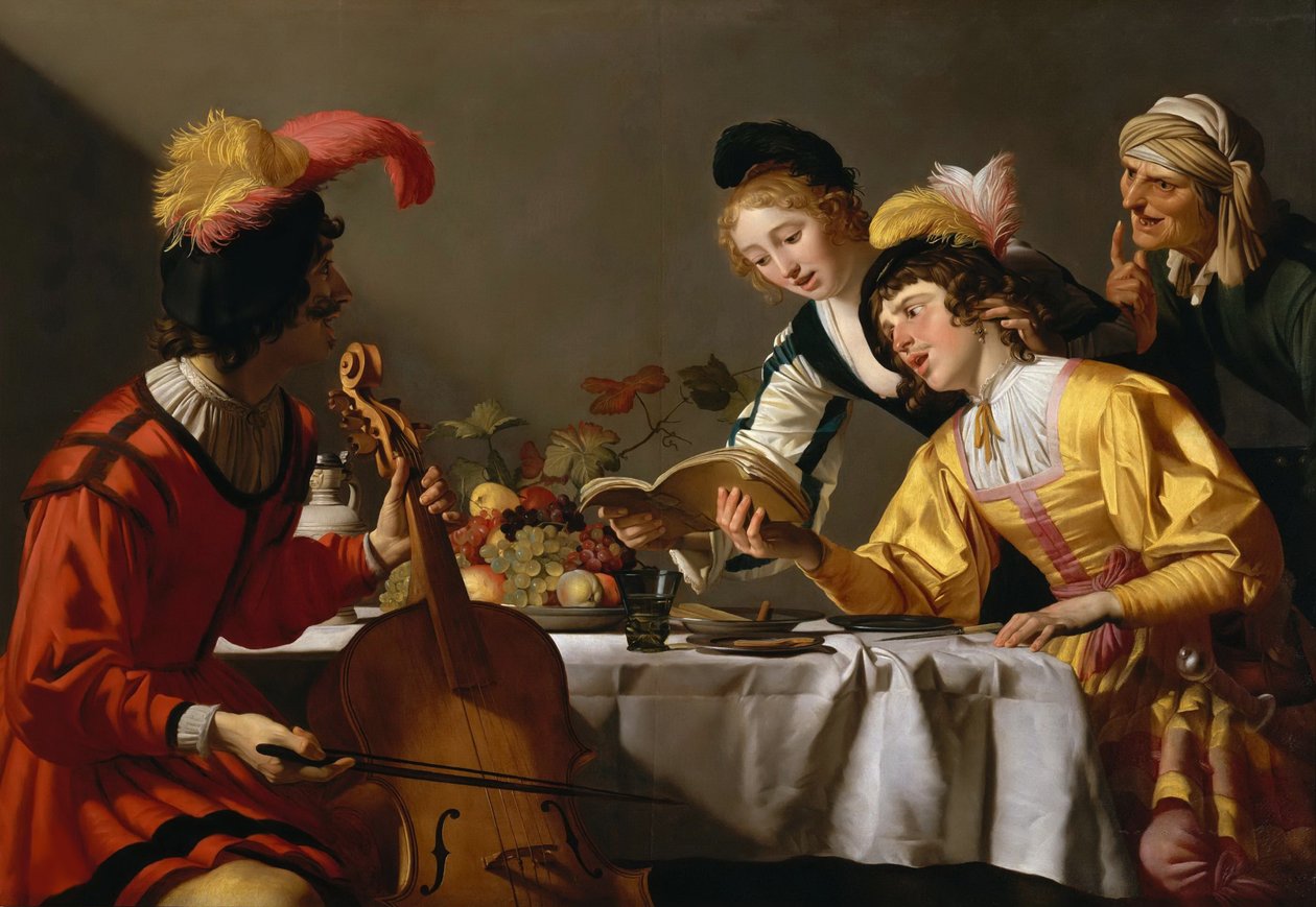 Koncert, cca 1627. od Gerrit van Honthorst