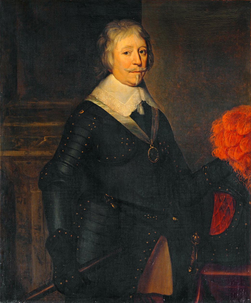 Frederic-Henri, princ Oranžský, Stadhouder Spojených provincií ... od Gerrit van Honthorst