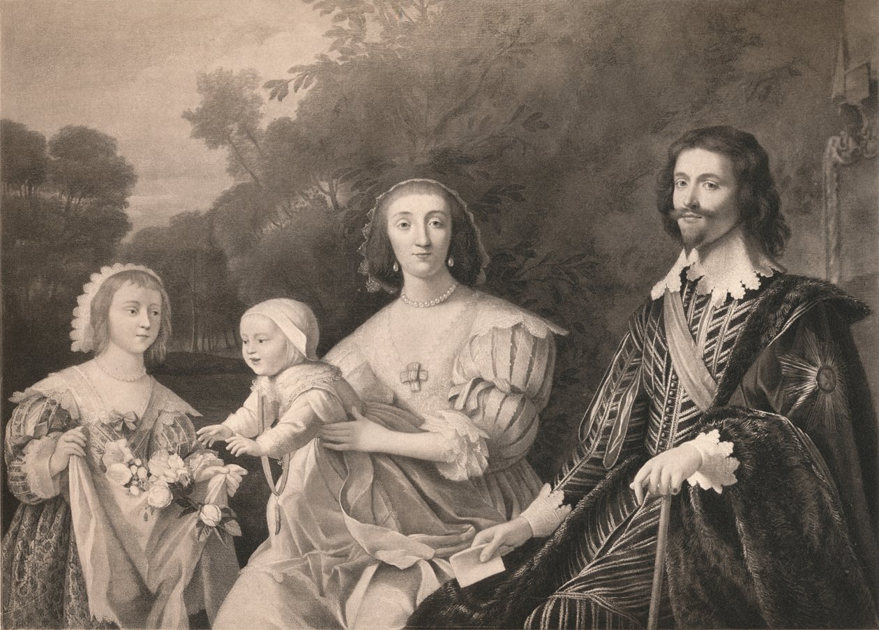 George Villiers, vévoda z Buckinghamu a rodina, 1628, 1904 od Gerrit van Honthorst