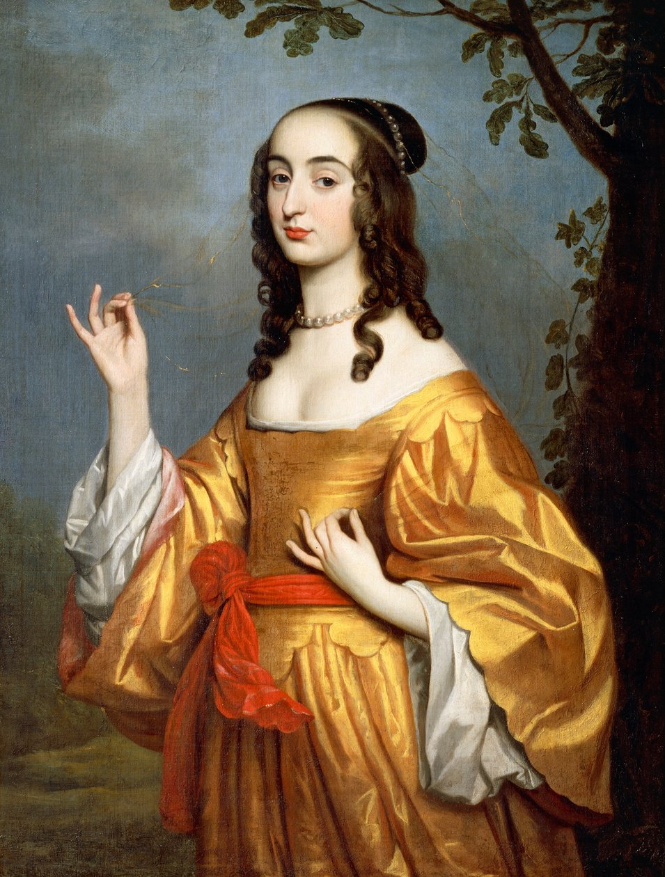 Portrét hraběnky Louise Henriette z Nassau (Haag od Gerrit van Honthorst
