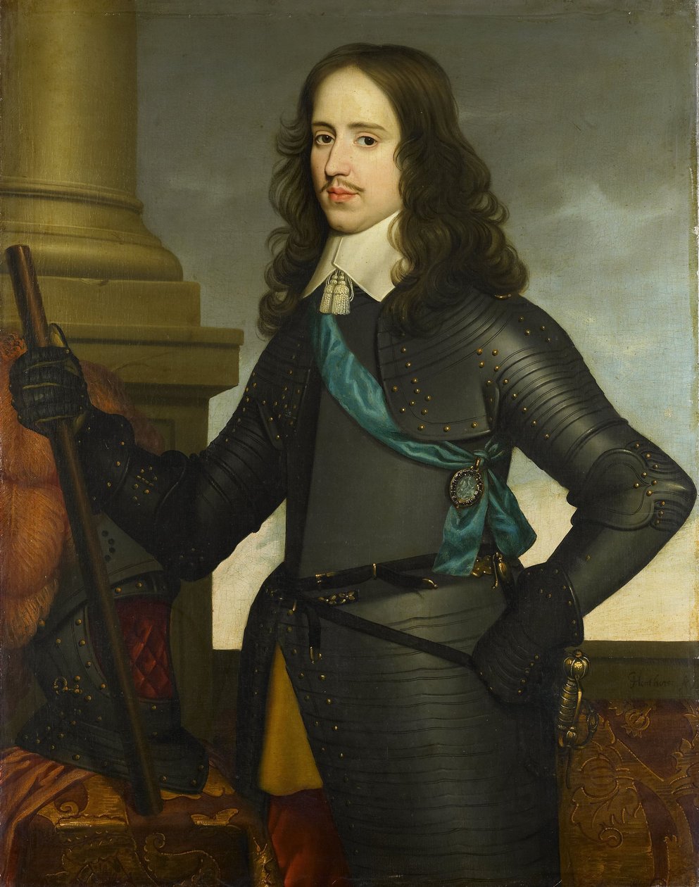 Portrét Willema II (1626-50), prince z Orange, 1651 od Gerrit van Honthorst