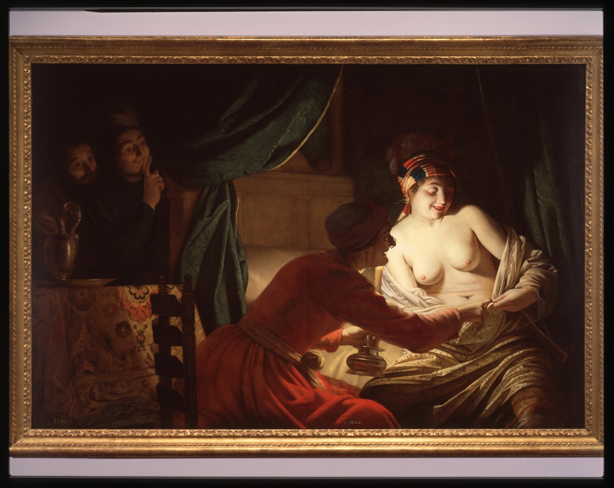 Lov na blechy od Gerrit van Honthorst