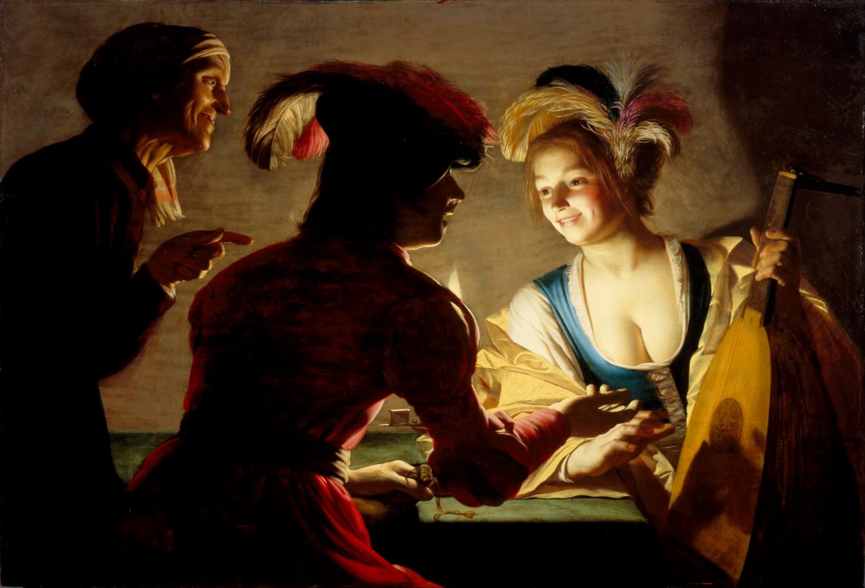 Prokurista, 1625 od Gerrit van Honthorst